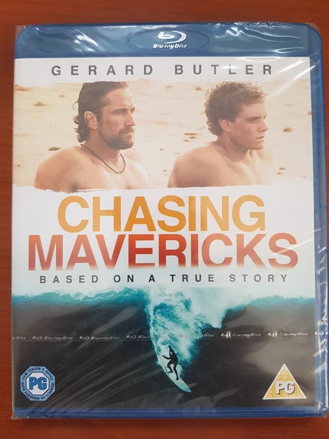 CHASING MAVERICKS BLU Ray New Sealed Region B Gerard Butler