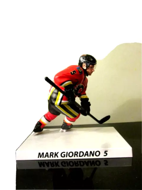 Mark Giordano (Calgary Flames) 2015-16 NHL 6" Figure Imports Dragon Wave 4~