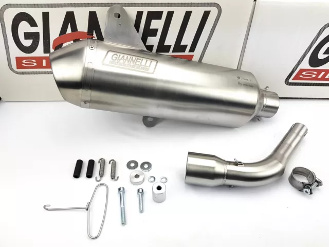 INOX Giannelli G4 Edelstahl Sport Auspuff Vespa GT GTS GTV 125 200 250 300 4T LC