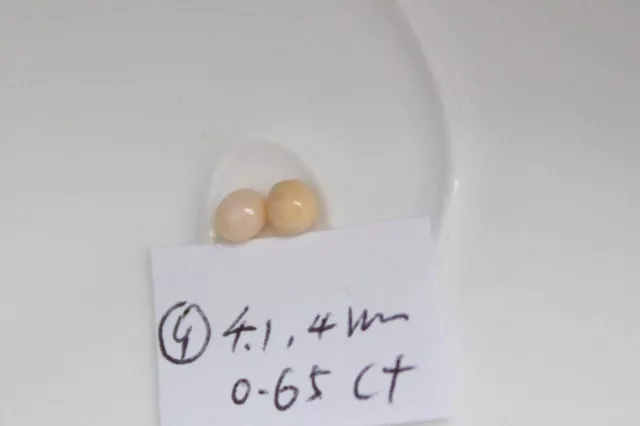 GENUINE NATURAL queen conch pearl 0.65 ct C-09 $1,060.00 - PicClick