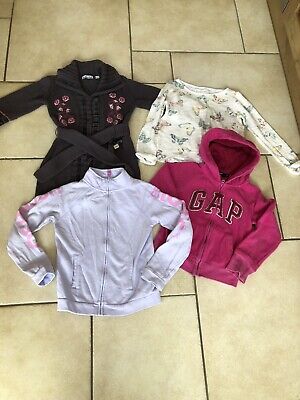 Girls hoodie and cardigan bundle age 6-7 inc GAP, OSH KOSH and BARBARA FARBER