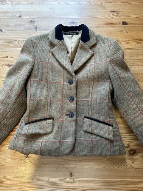 childs tweed show jacket