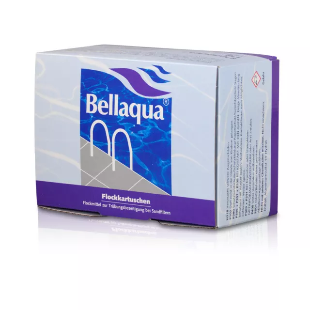 Cartouches de Flocons 1,0 KG Bellaqua pour Filtre à Sable Bayrol Flockmittel