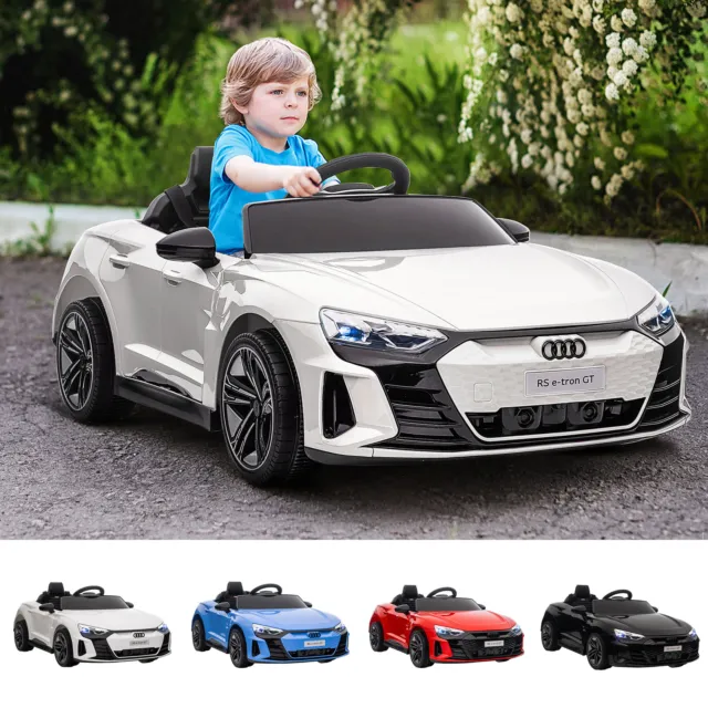 Audi RS e-tron GT Licensed 12V Electric Ride on Car w/ Remote Control, Music
