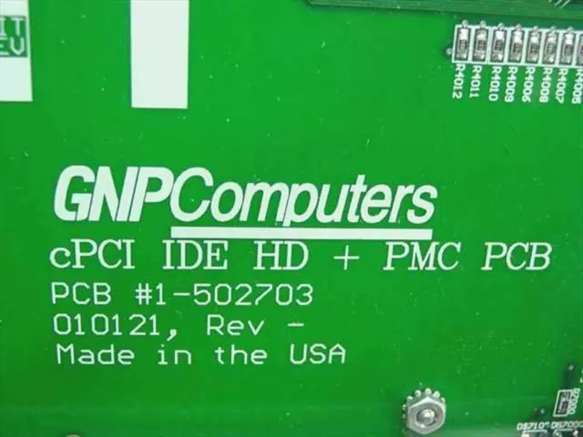 Carte PCB PNB PDSi cPCI IDE HD & PMC 1-502703 010121 3