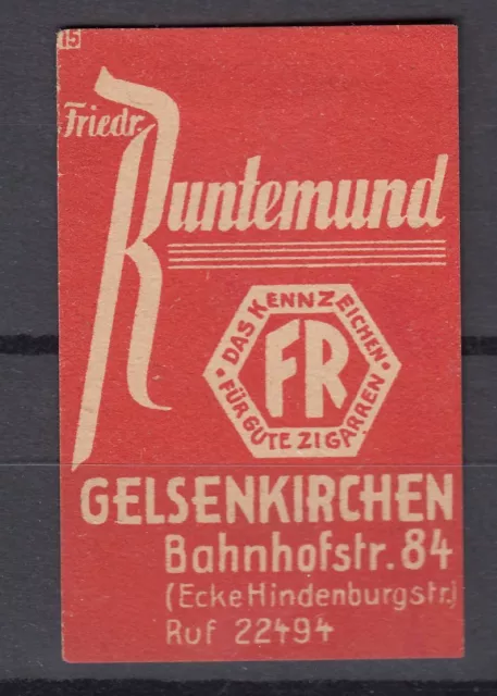 Alt-Deutschland   837  Gelsenkirchen    (  ca. 100 Jahre alt )