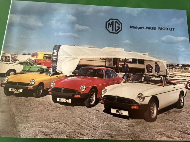 MG MIDGET MGB And GT Original Car Sales Brochure Collectable PicClick