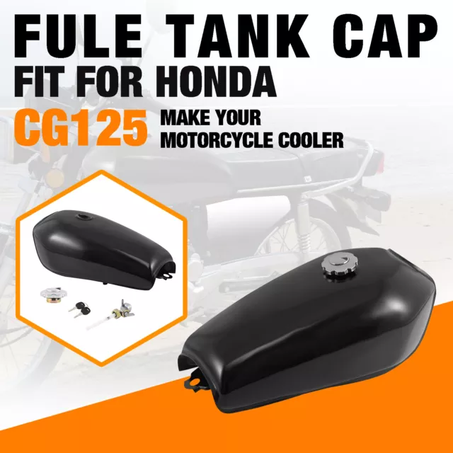 9L Cafe Racer Kraftstoff Tank Motorrad Benzintank für Honda CG 125