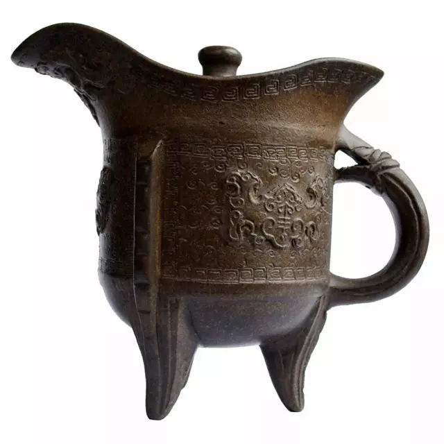 YIXING Teapot 6oz Vintage Zisha clay mud Tea Pots Chinese Dragon Classic Jue