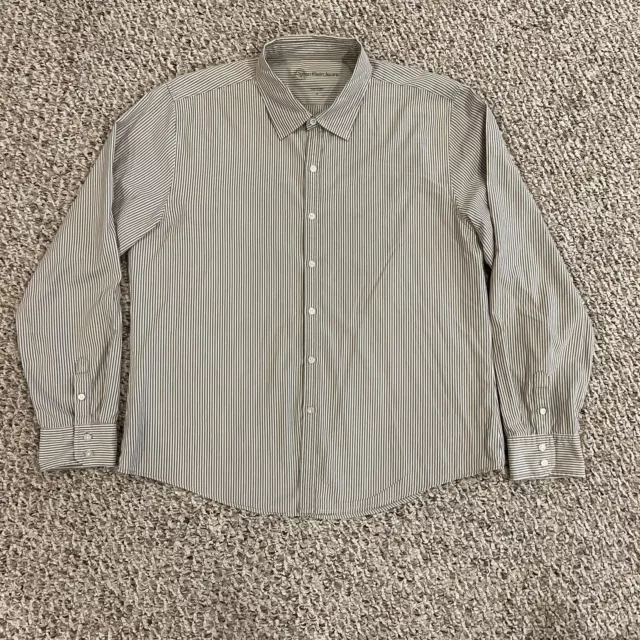 Calvin Klein Jeans Button Down Mens Long Sleeve Shirt