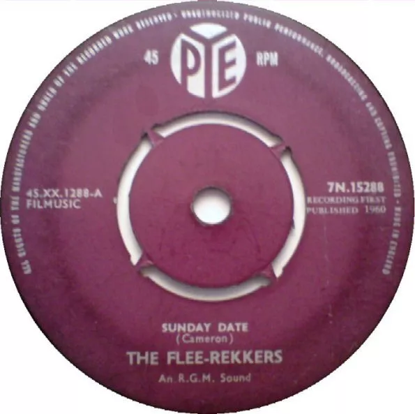 The Flee-Rekkers - Sunday Date (7", Single)