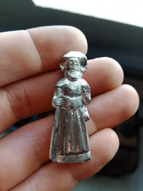Statuette Saint Jacques De Compostelle - 16 Cm De Haut - Neuf - Marque OxcmoBijoux