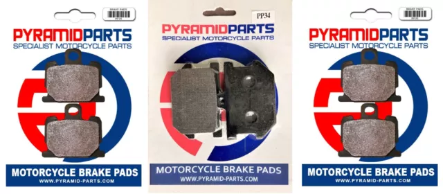 Front & Rear Brake Pads for Yamaha XS1100 S 1981