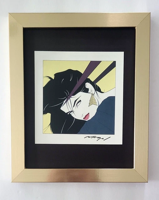 Patrick Nagel + Beautiful 1990'S Signed Pop Art Print  + With New Frame