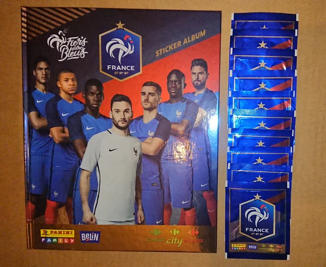 Panini Team France 2018 - Hardcover Album Neuf + 50 Pochettes Neuves