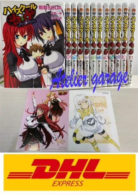 USED High School DxD Novel Vol.1-25+Manga Vol.1-11+2 38 Set Japanese