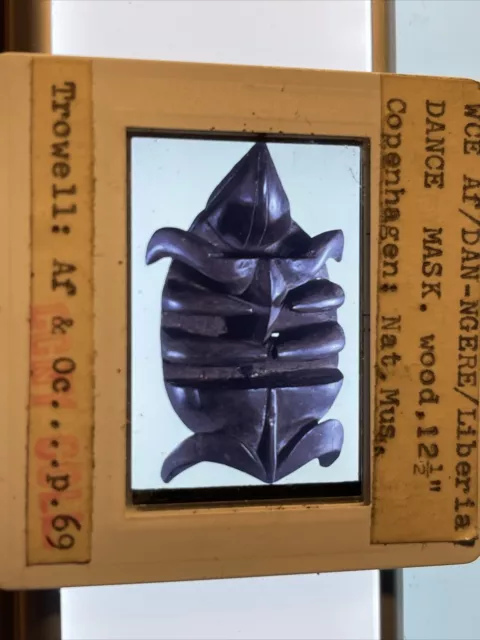 Dan Konor “Dance Mask” Ivory Coast African Tribal Art 35mm Slide