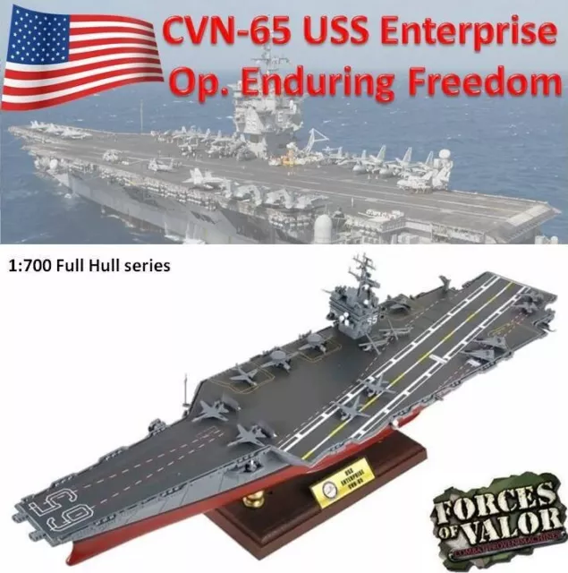 Forces of Valor 1:700 861007A Aircraft Carrier USN, CVN-65 USS Enterprise