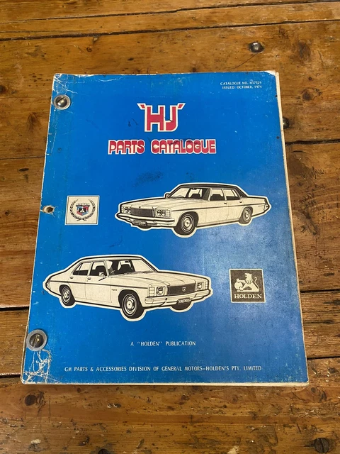 HOLDEN 48 50 FJ FE FC FB Master Parts Catalogue Nasco GMH RARE No M32662  Vintage $395.00 - PicClick AU