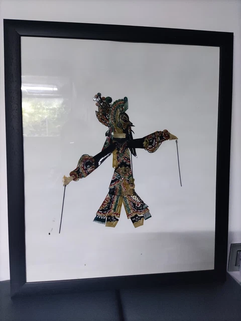 Schattenspielfigur Schattenpuppe Scherenschnitt  Japan BITTE UM ABHOLUNG