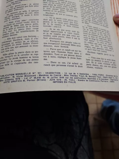 BD Souple Rintintin Et Rusty Mensuel N°101  1978 3