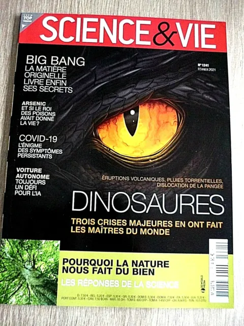 Revue   Science & Vie  N° 1241 - Fevrier   2021  /  Dinosaures  ...