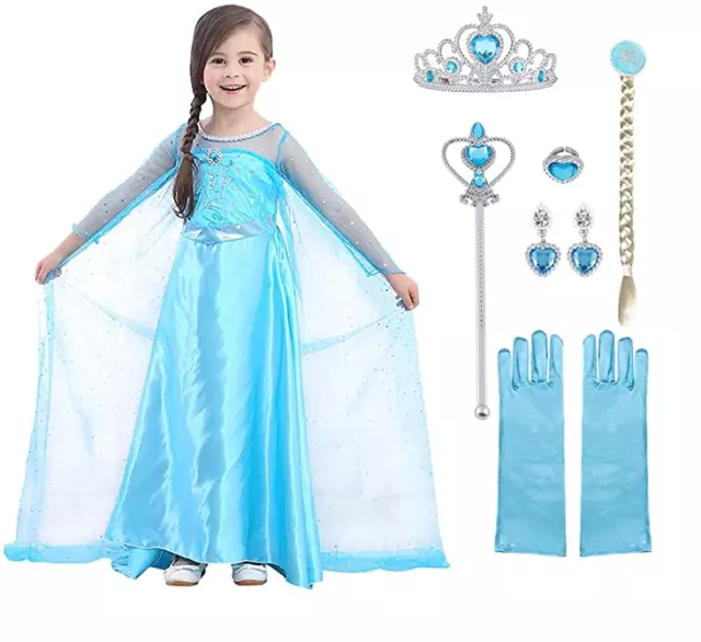 Kit accessoires princesse des neiges fille