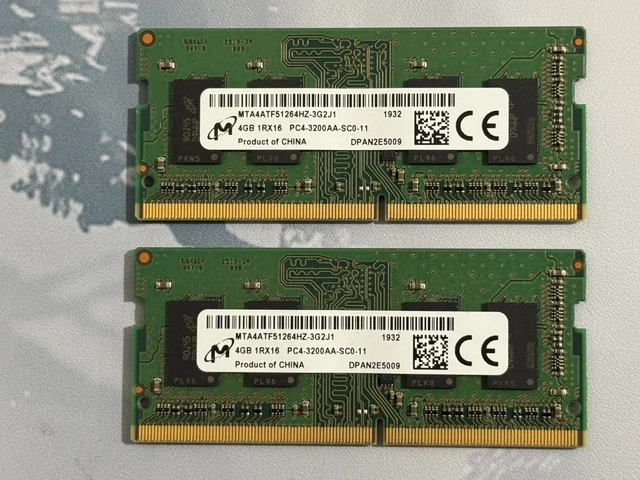 Memoria RAM Hynix 8GB DDR4-3200 SODIMM L06334-372 Per Laptop