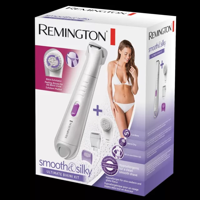 Remington Bikini-Kit smooth&silky WPG4034, Körper- und Bikinitrimmer