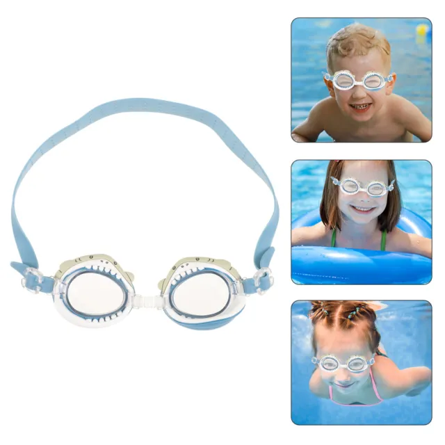 Girl Swim Goggles Anti Fog Clear Vision Cartoon Glasses for Kids Pool Play