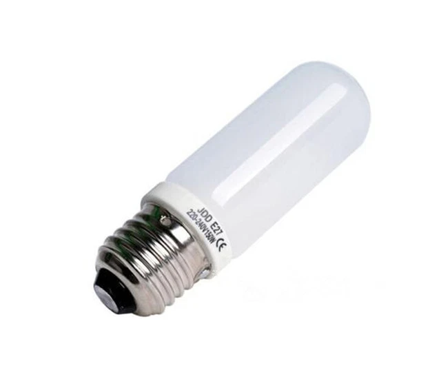 JDD Photo Studio Strobe Modeling Light bulb E26 Lamp Base 110-130V 150W Halogen