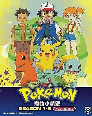 Pokemon (Season 1-20) - Complete Anime Tv Series Dvd Box Set (1-978 Eps)  Eng Dub