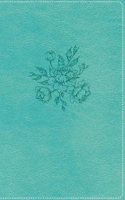 NVI Biblia de la Mama Ocupada, Leathersoft, Turquesa, Edicion Letra Roja: Inspir