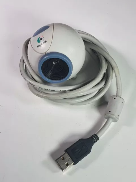 LOGITECH QUICKCAM LENS USB V-UH9 Webcam VINTAGE camera - no stand EUR 5,00  - PicClick ES