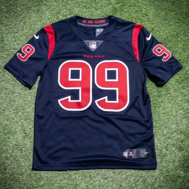 Nike Houston Texans Color Rush NFL Vapor Limited Stitched Jersey JJ Watt Sz. M