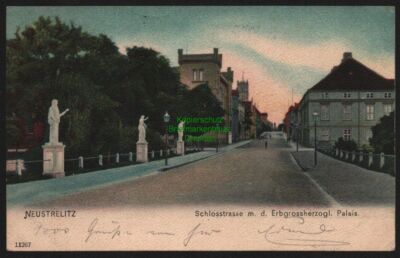 150376 AK NEUSTRELITZ Schlosstrasse m. d. Erbherzogl. Palais 1904 EUR