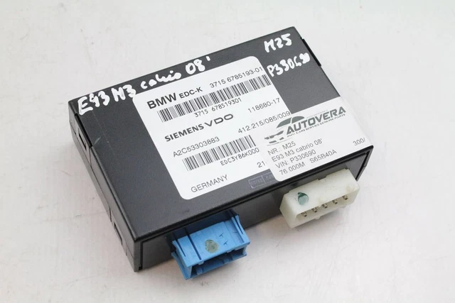 BMW M3 EDC-K Suspension Control Module Unit E90 E92 E93
