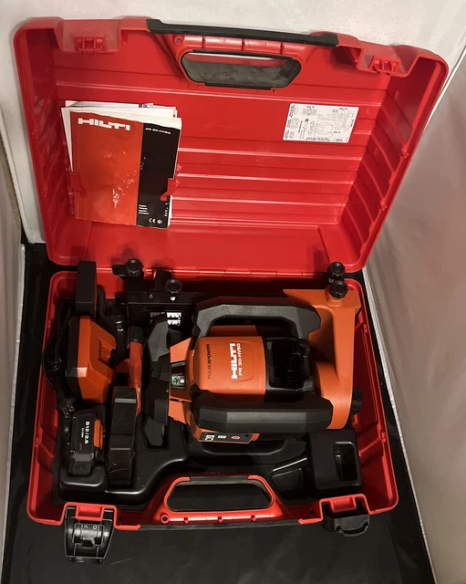 HILTI PR 30HVSG A12 Self Rotating Green Laser Level /LiIon Battery