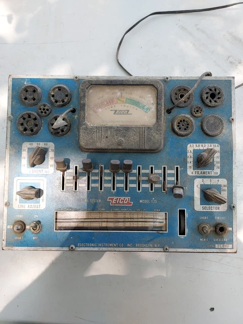 Eico Model 625 Tube Tester