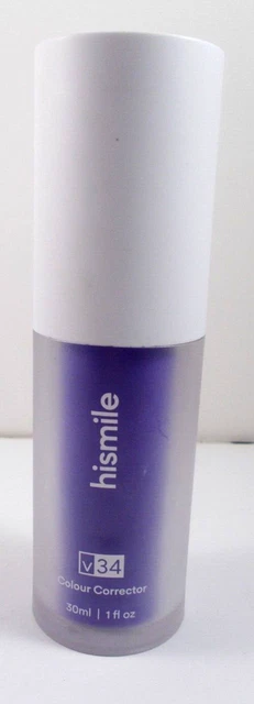 Pasta dental blanqueadora corrector de color Hismile v34 1 oz