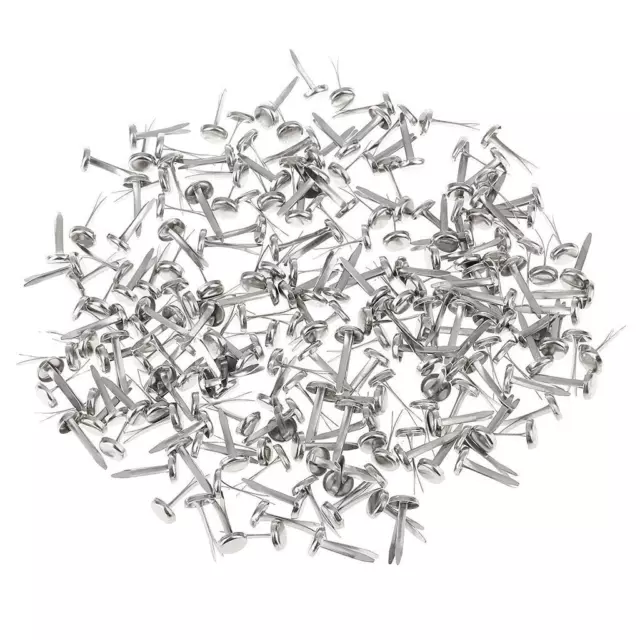 200 piezas metal Mini Brads cierres de papel Scrapbooking embellecimiento para 2