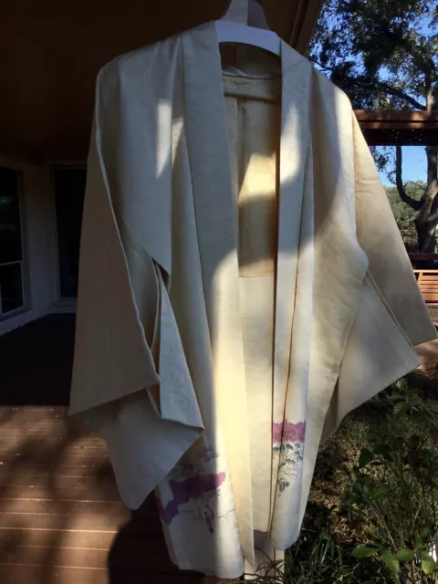 Japanese silk kimono jacket Haori