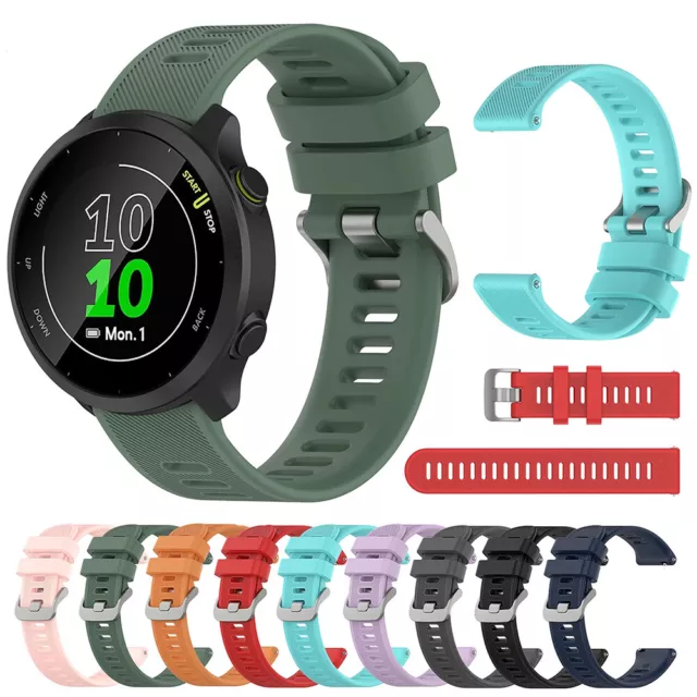 Cinturino Orologio Sport per Garmin Forerunner 55 158 245 645 Venu Vivoactive 3