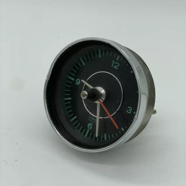 Porsche 911 912 Vert Visage Analogique Horloge 1965-1967 VDO Kienzle