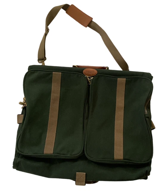 Dakota by TUMI Green Canvas Carry On Garment Bag