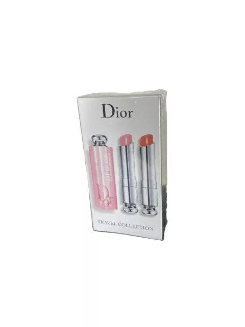 Dior Addict Lip Glow  Balsamo per labbra idratante 001 ROSA + 004 Coral 3,25 g
