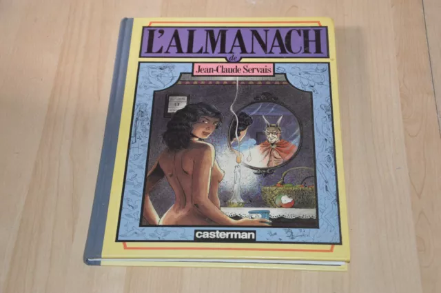 BD L'Almanach de Jean-Claude Servais - Casterman EO 1988