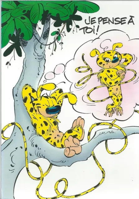 CPM - Carte Postale MARSUPILAMI - " ILLUSTRE par FRANQUIN " ED TOUCAN - Réf 3