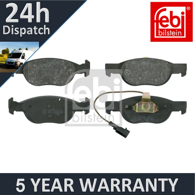 febi bilstein 16584 pastiglie freno (anteriore) - set di 4 pastiglie disco | , SEAT