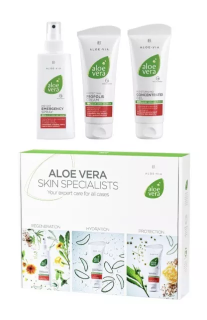 LR Aloe Vera Spezial Pflege Box SOS Pflegepaket Special Care gesundes Hautgefühl